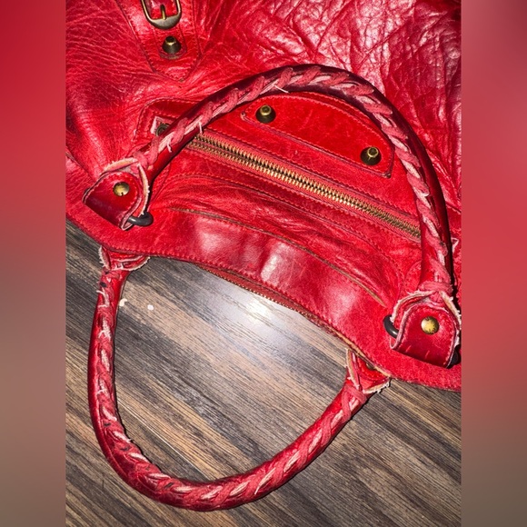 Balenciaga city bag red - Picture 9 of 10